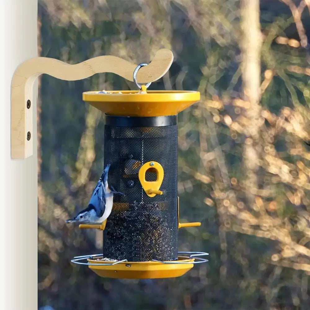 Natural Wood Wall Plant Hanger