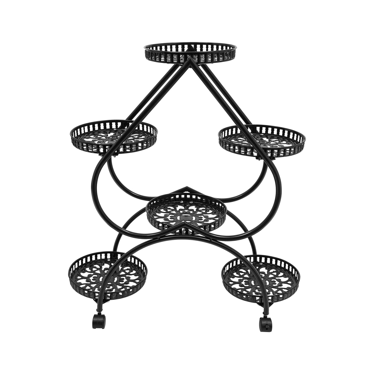 4 Tier Heart Flowerpot Stand
