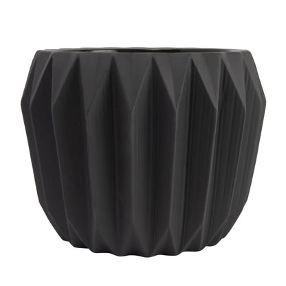 Stoneware Fluted Planter