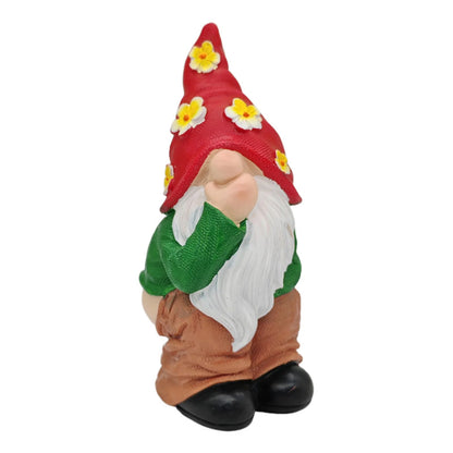 Cute Resin Gnomes Garden Statues with Pooping Design
