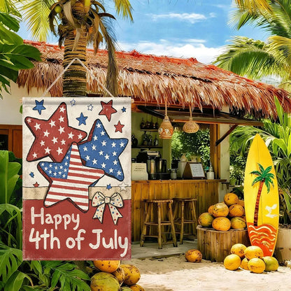 Happy 4th of July Garden Flag