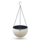 New Plastic Imitation Weaving Hanging Flower Basket