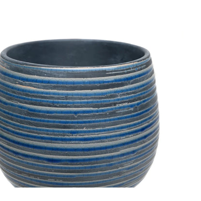 Ceramic Lynlee Planter 10 Inch Round Pot with Drainage Holes