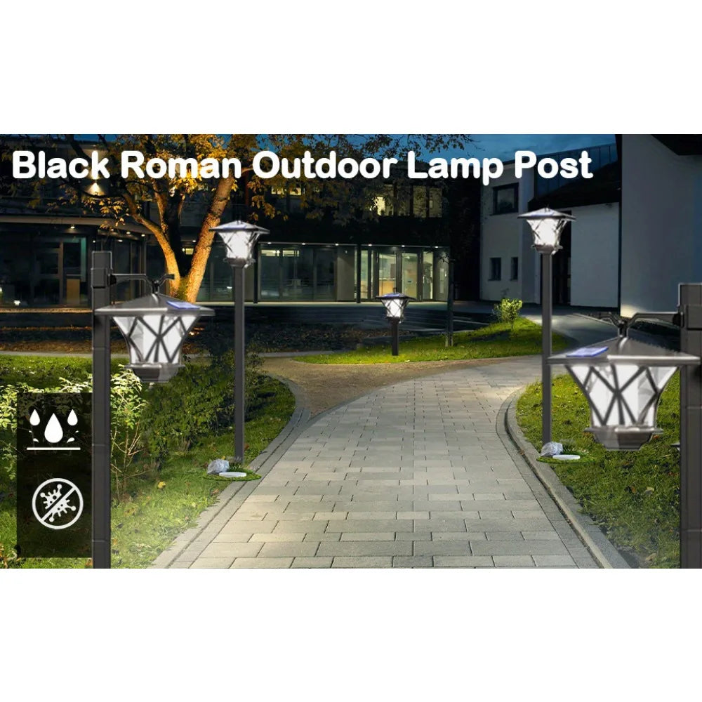59'' Solar Lamp Post Light
