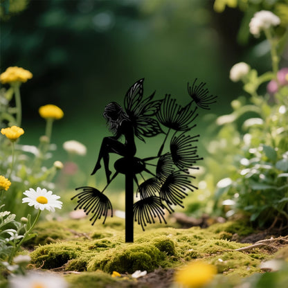 Rustic Butterfly Garden Art Outdoor Metal Sculpture