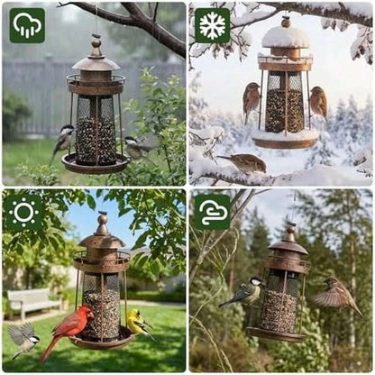 Large Capacity Hanging Bird Feeder