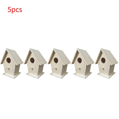 Wooden Mini Hanging Birdhouse