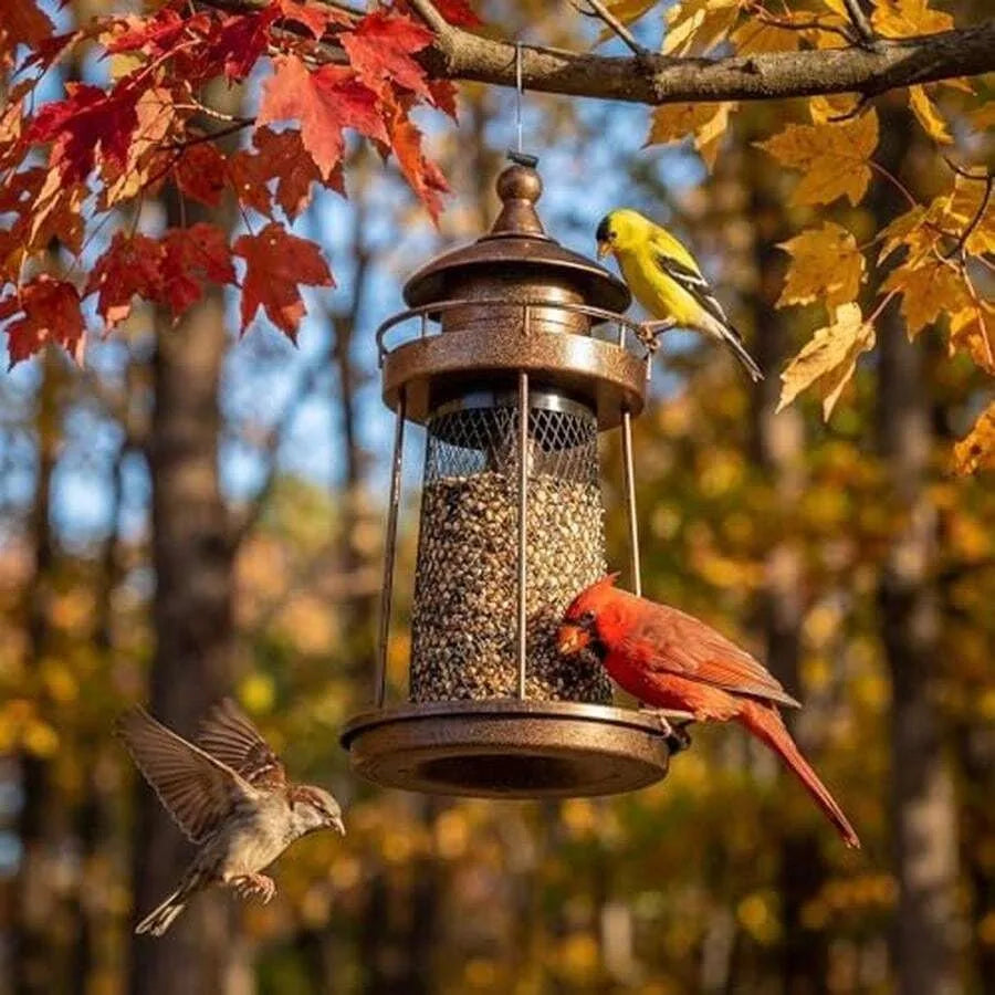 Large Capacity Hanging Bird Feeder