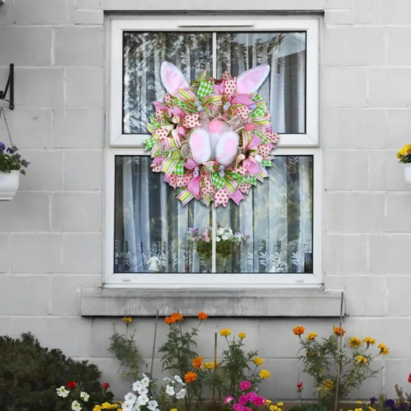 Easter Bunny Door Wreath