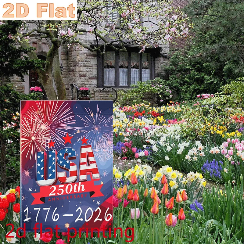 250th Anniversary Garden Flag