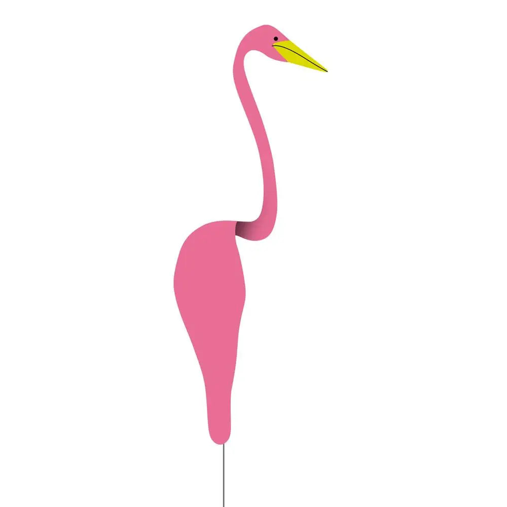 Flamingo Wind Spinner Garden Stake