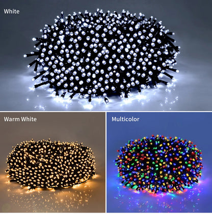 100M-10M Outdoor Waterproof Solar String Fairy Light