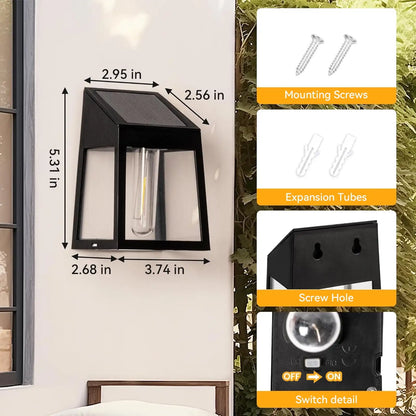 4 Pack Waterproof Solar Lights