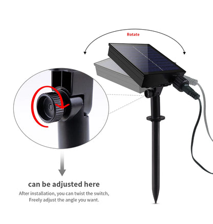 100M-10M Outdoor Waterproof Solar String Fairy Light