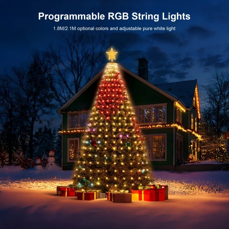 Smart LED Decoration for Christmas Tree Decorations