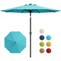 10FT Patio Umbrella With Crank Lift & Tilt