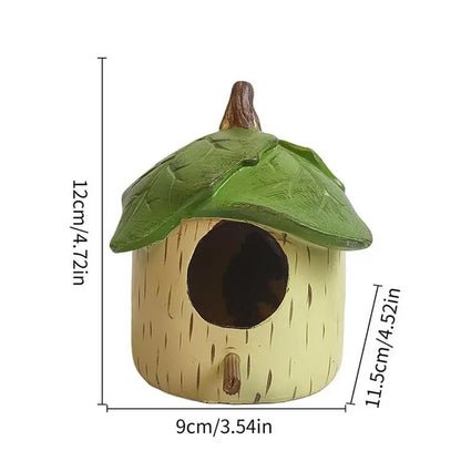 Outdoor Resin Hanging Bird House