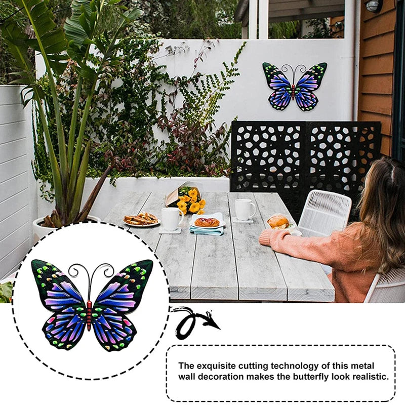 Butterfly Metal Wall Decor