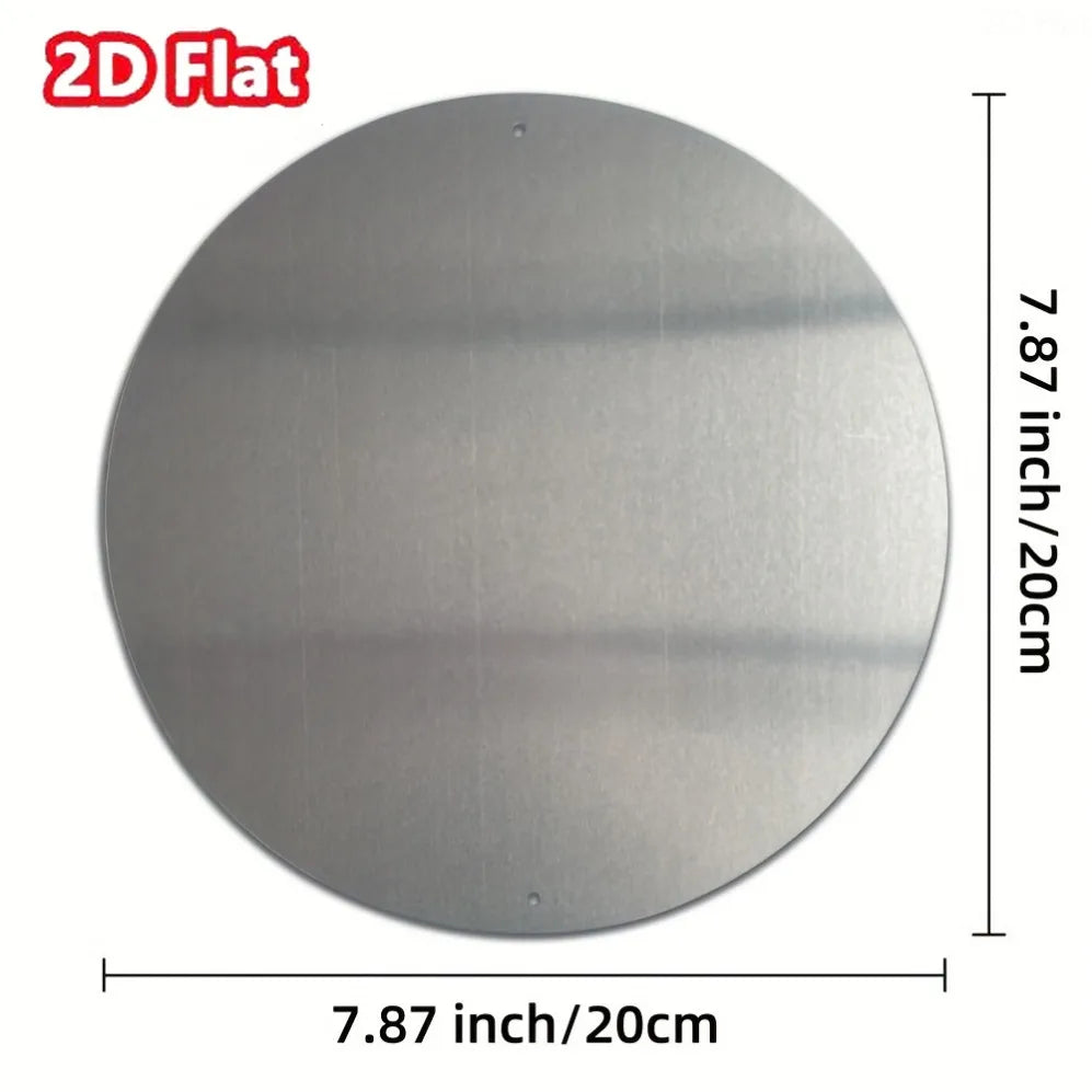 "'Happy Thanksgiving' – 1pc 2D Round Plaque