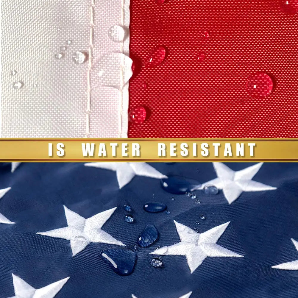 59x35in Heavy Duty American Flag with Brass Grommets