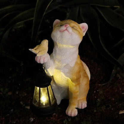 10.5inch Outdoor Garden Solar Statue Light