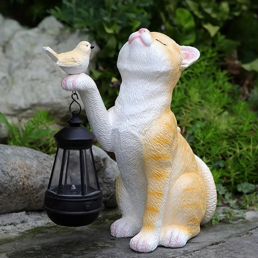 10.5inch Outdoor Garden Solar Statue Light
