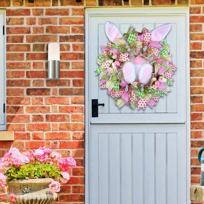Easter Bunny Door Wreath