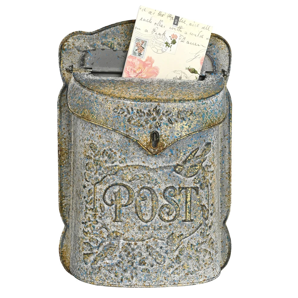 Metal Wall Mounted Farmhouse Mailbox