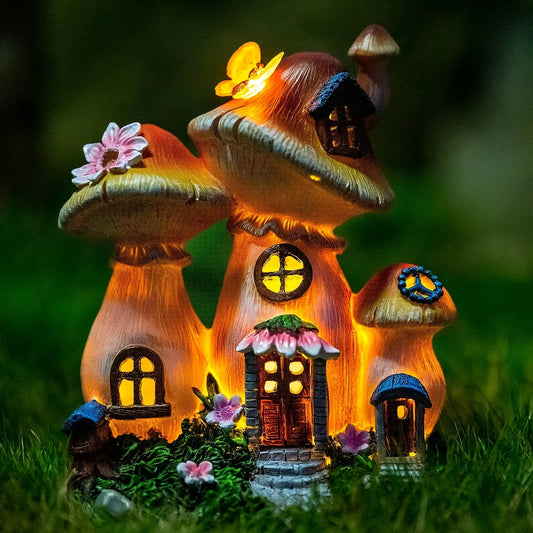 Outdoor Garden Statues Solar Light