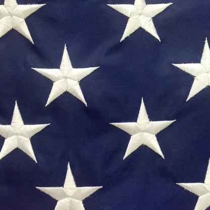 Polyester Embroidered Star American Flag Weatherproof