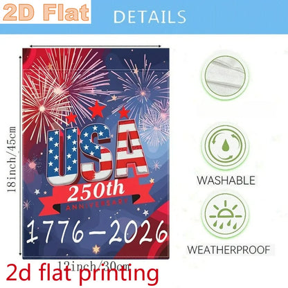 250th Anniversary Garden Flag