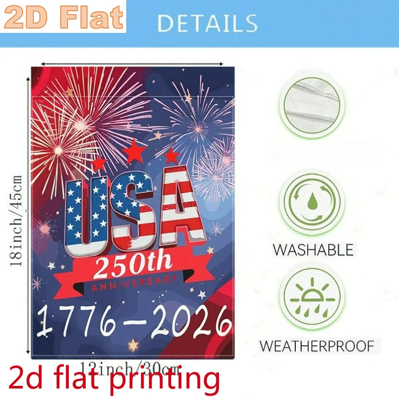250th Anniversary Garden Flag