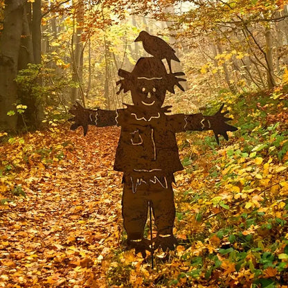Scarecrow Garden Stake