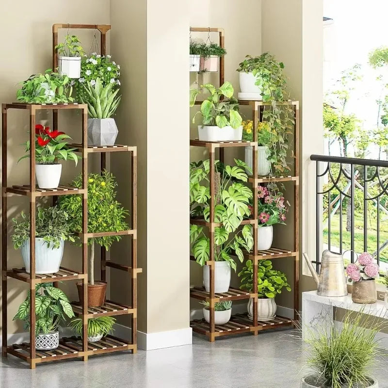 Tall Plant Stands with 7 Tiers