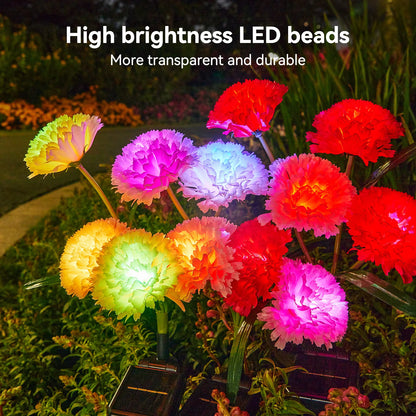 4Pack Solar Flowers Lights