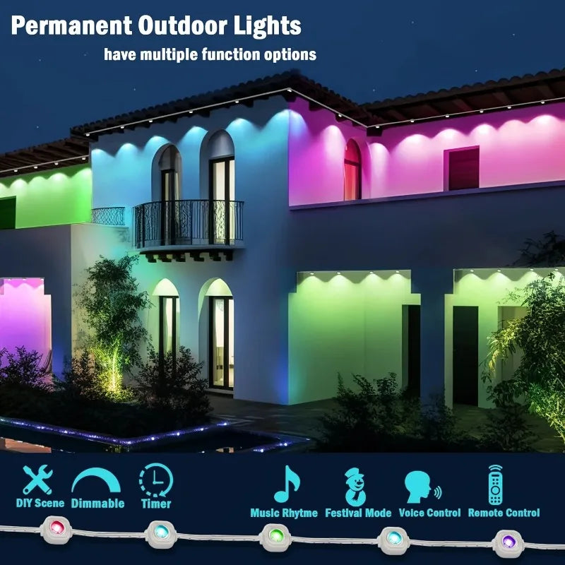 Outdoor LED Light String Strip