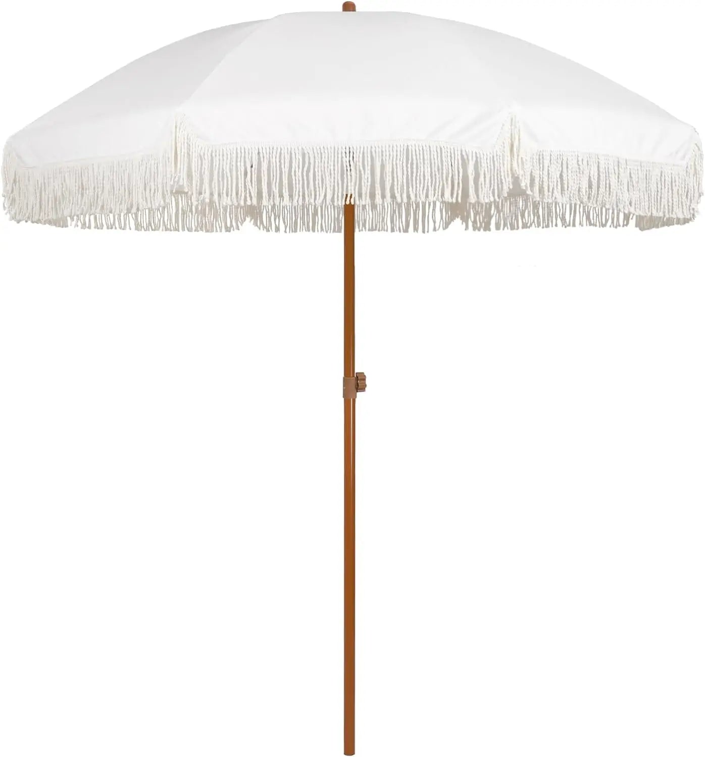 7ft Patio Umbrella with Fringe