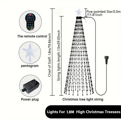 Smart LED Decoration for Christmas Tree Decorations