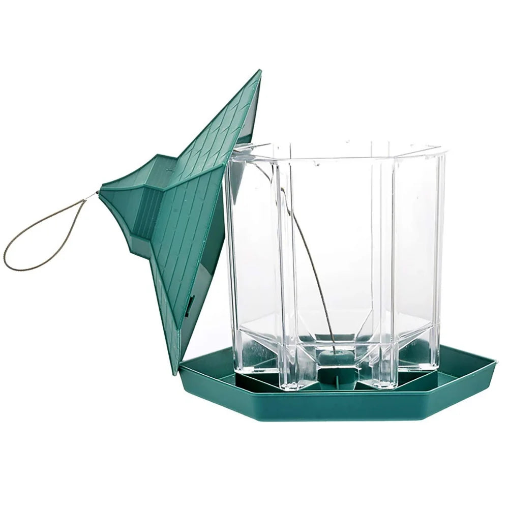 Wild Bird Feeders for Outside Rust Proof Hanging Feeders