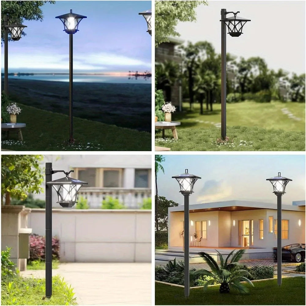 59'' Solar Lamp Post Light