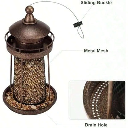 Large Capacity Hanging Bird Feeder