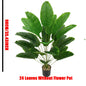 1pc 18 Leaves Artificial Banana Plant