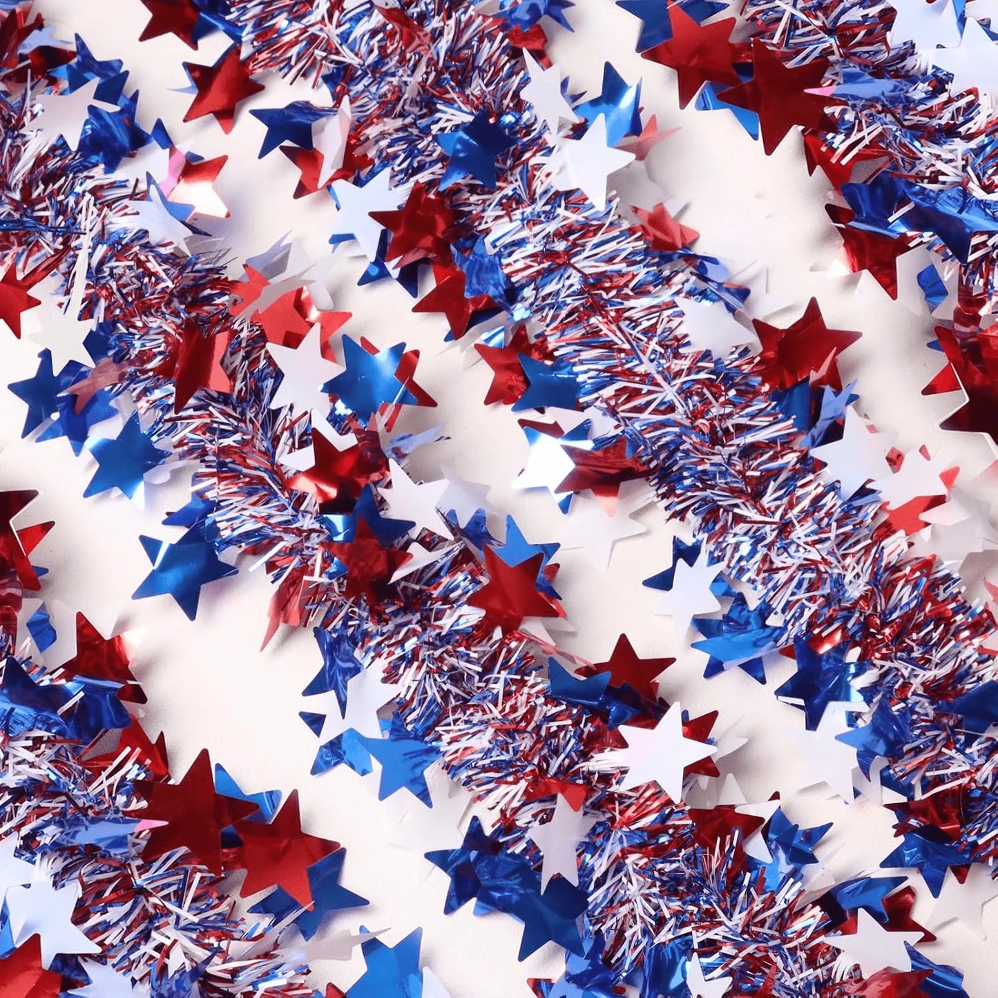 20Pcs Patriotic Red White Blue Decorations Set