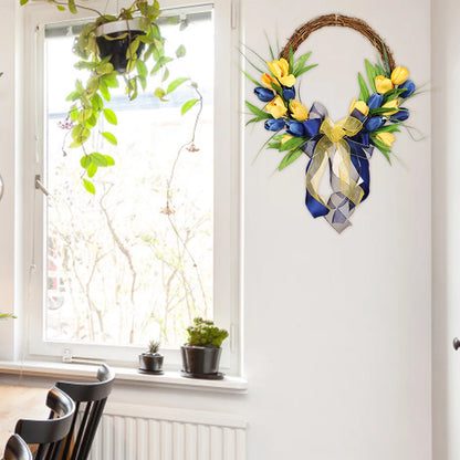 Tulip Spring Wreath