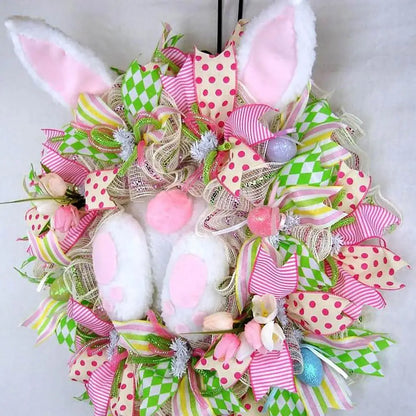 Easter Bunny Door Wreath