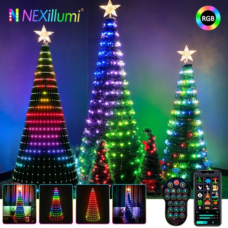 Smart LED Decoration for Christmas Tree Decorations