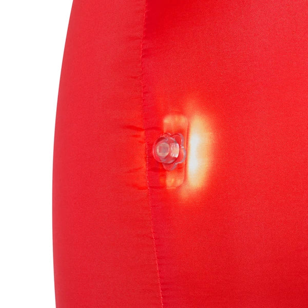 12ft LED Lights Santa Claus Driving With Gifts Inflatable