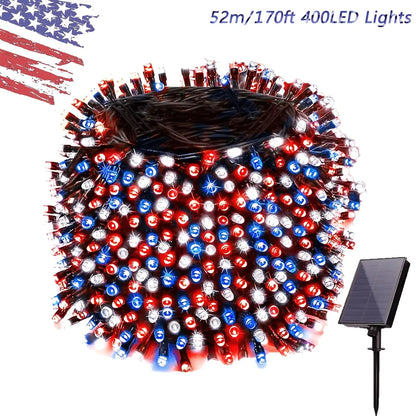 , Solar LED Lights IP65 Waterproof 8 Modes