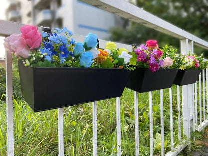 3 Pcs Large 16 Inch Planter Box for Railing