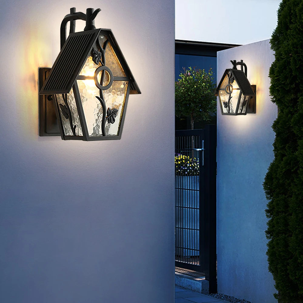 Waterproof Outdoor 100W European Style House Wall Lamp